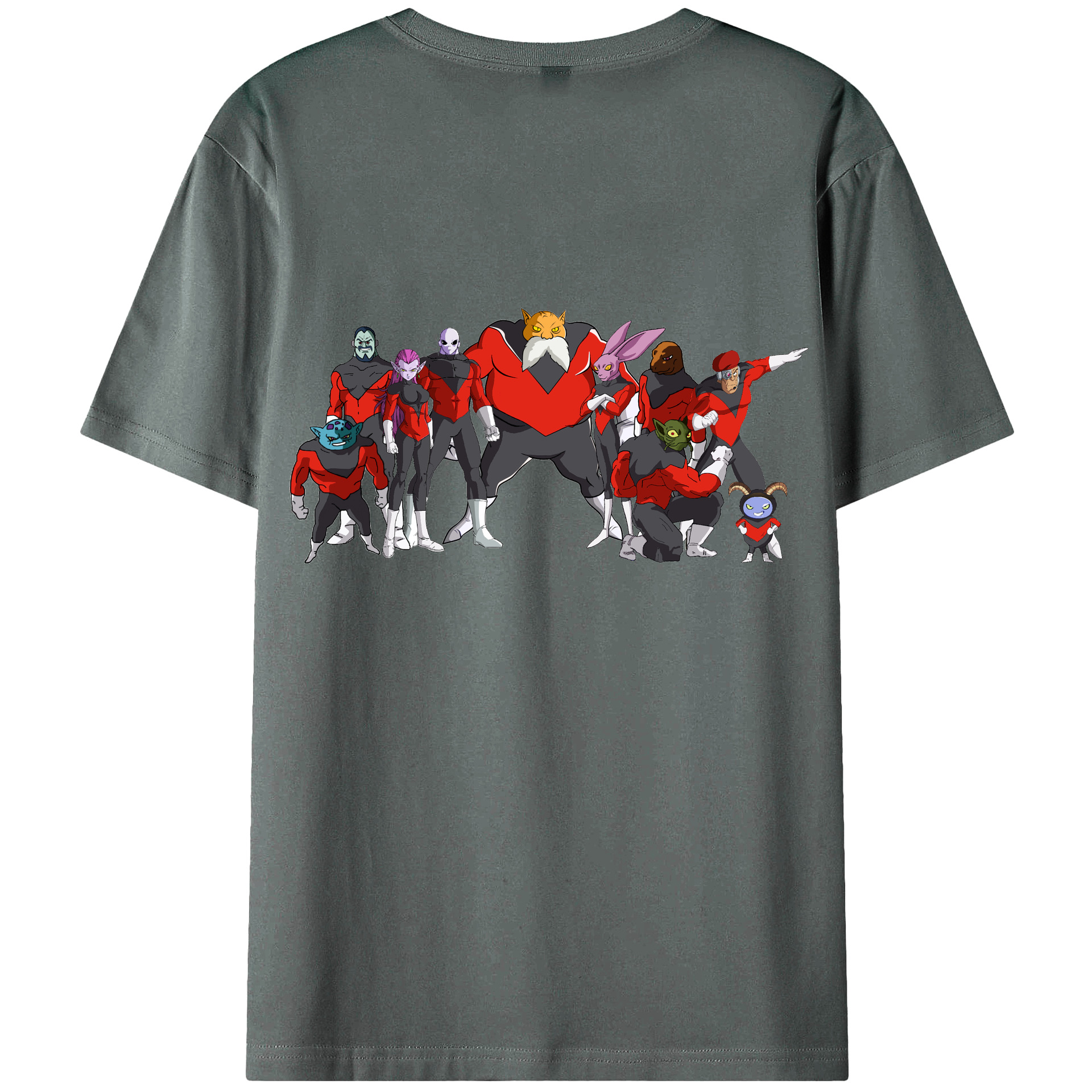 （画像用） ドラゴンボール DRAGON BALL 綿100％ メンズ半袖Tシャツ（バックプリント） 通気性